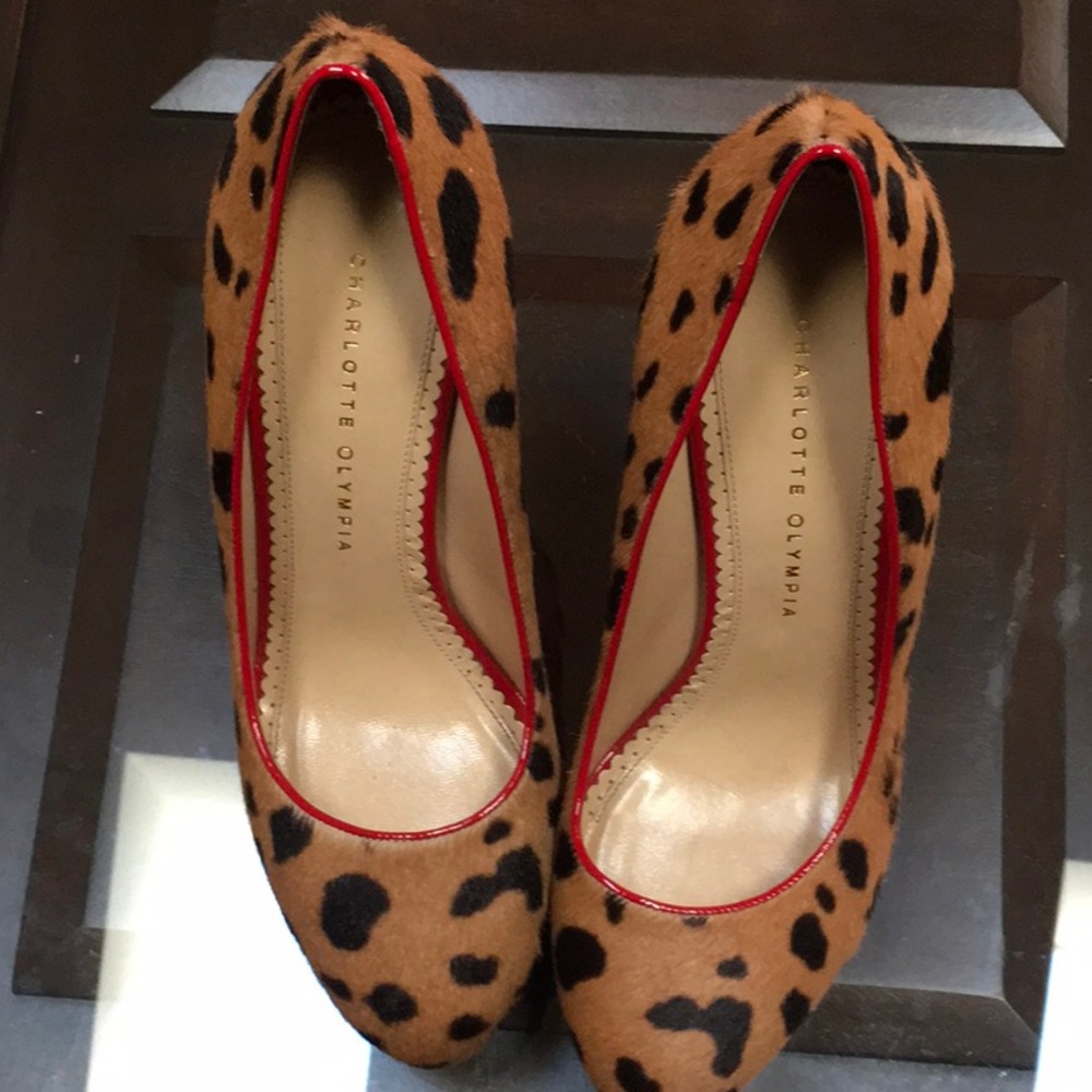 Charlotte Olympia Animal print shoes